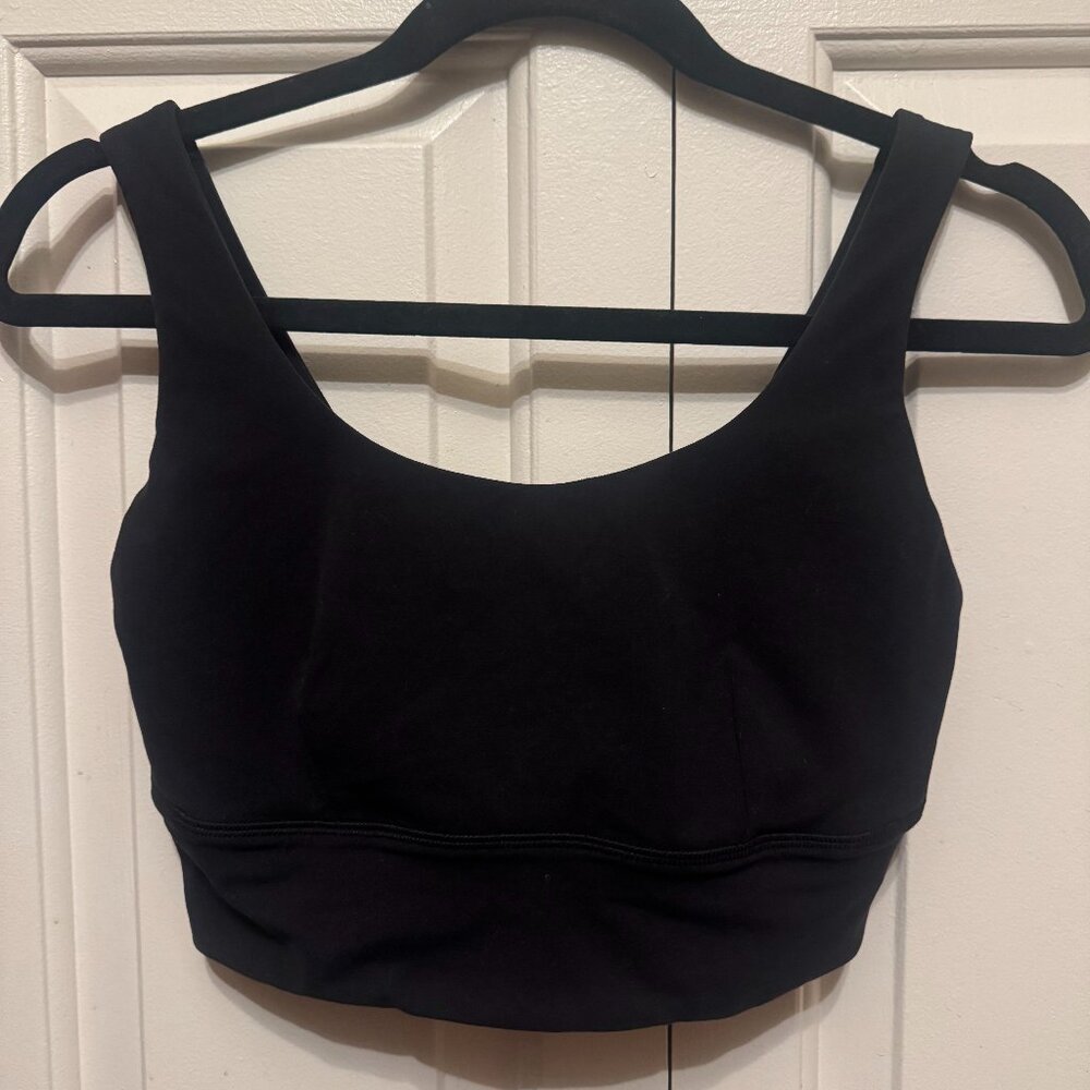 lululemon Black Align Bra *Light Support, C/D Cup, Size 8